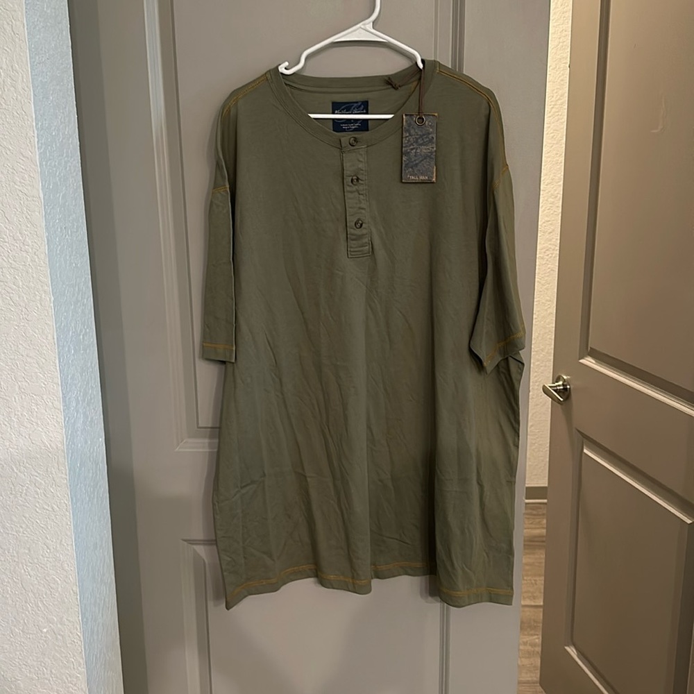 3XT Roundtree & Yorke Olive Green shirt